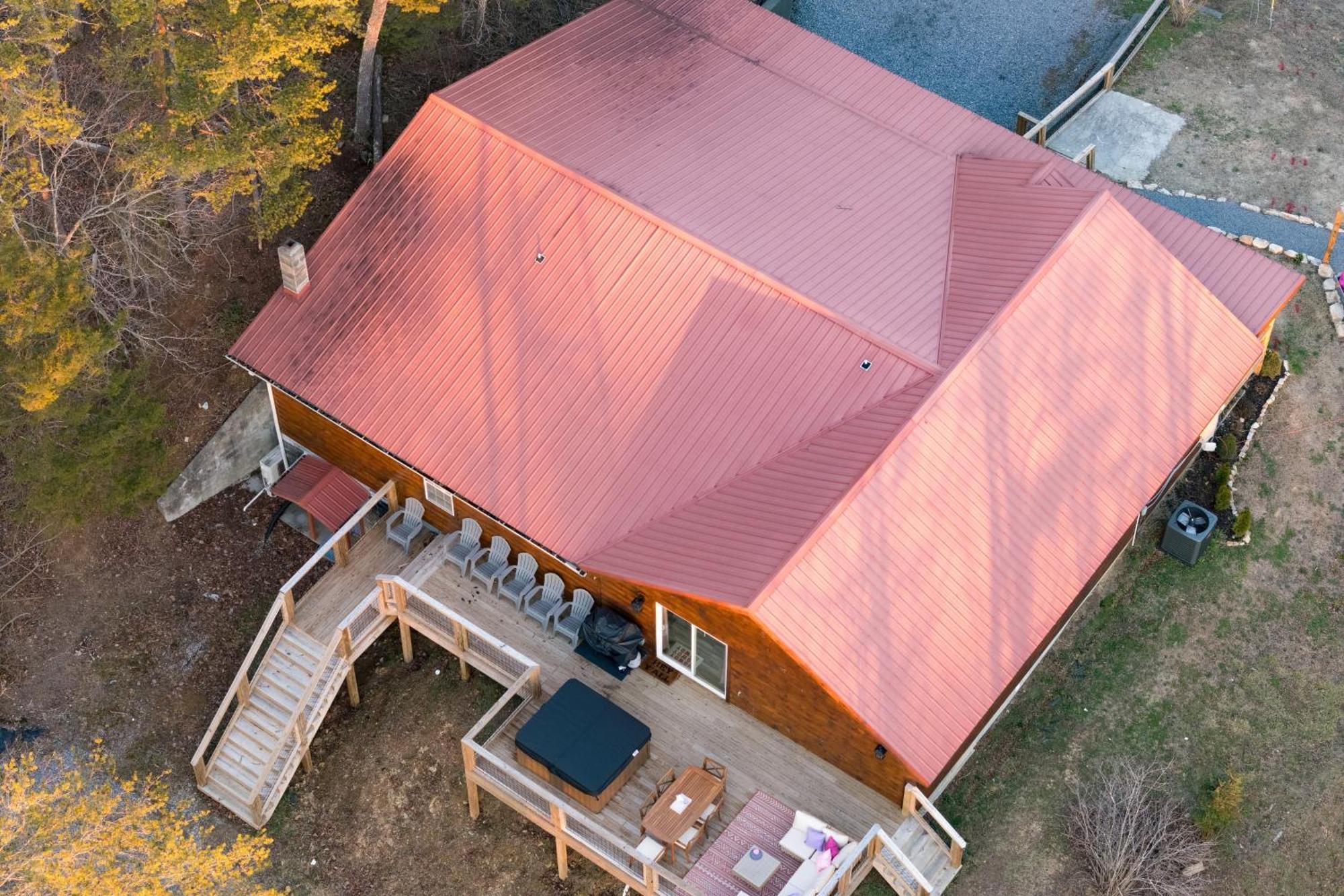 Pink Pines Avantstay Luxury Aesthetic Dream Home Indoor Pool Hot Tub Pigeon Forge Eksteriør billede