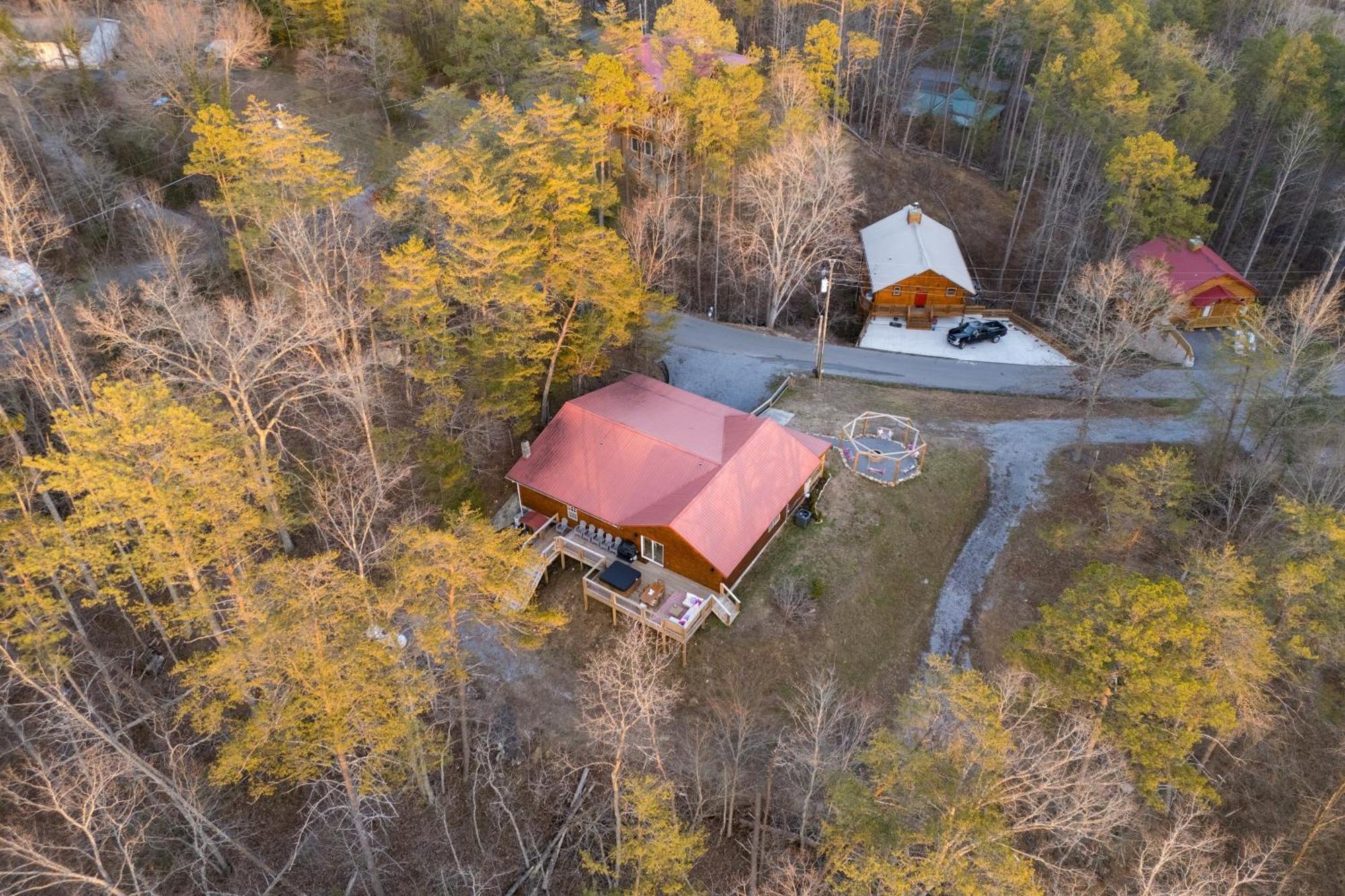 Pink Pines Avantstay Luxury Aesthetic Dream Home Indoor Pool Hot Tub Pigeon Forge Eksteriør billede