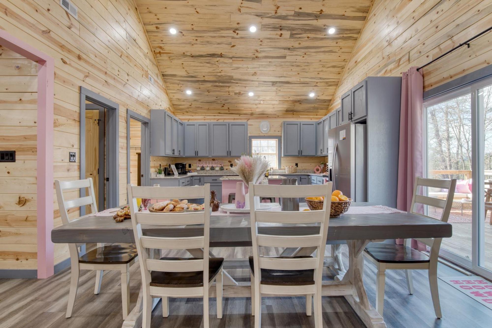 Pink Pines Avantstay Luxury Aesthetic Dream Home Indoor Pool Hot Tub Pigeon Forge Eksteriør billede