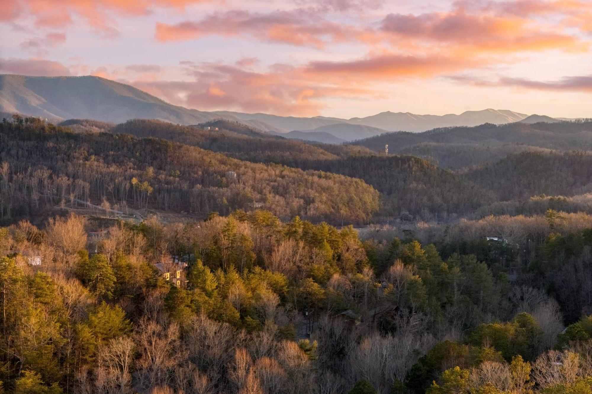 Pink Pines Avantstay Luxury Aesthetic Dream Home Indoor Pool Hot Tub Pigeon Forge Eksteriør billede