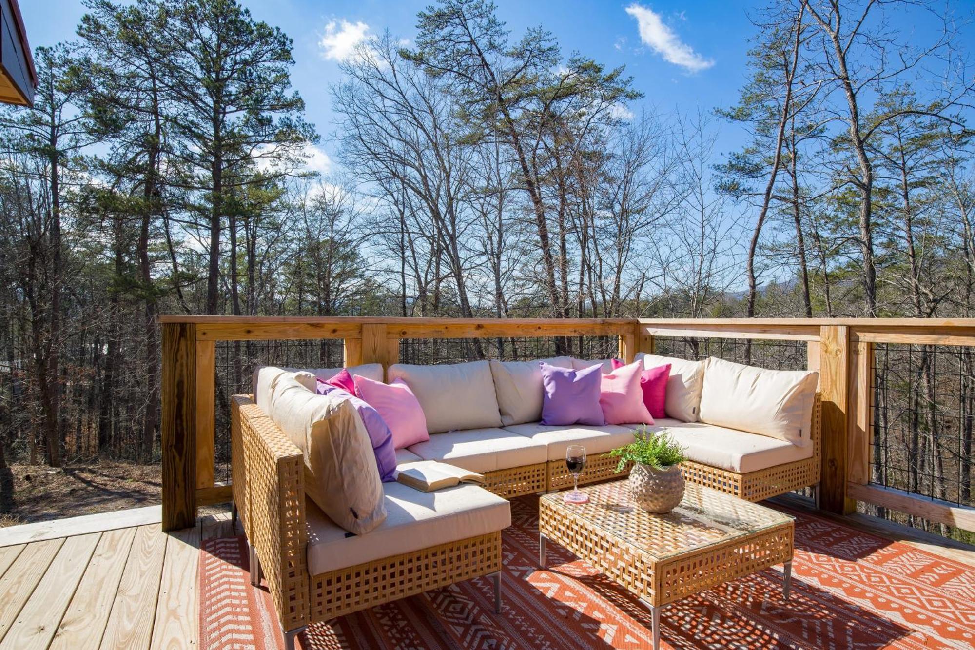 Pink Pines Avantstay Luxury Aesthetic Dream Home Indoor Pool Hot Tub Pigeon Forge Eksteriør billede