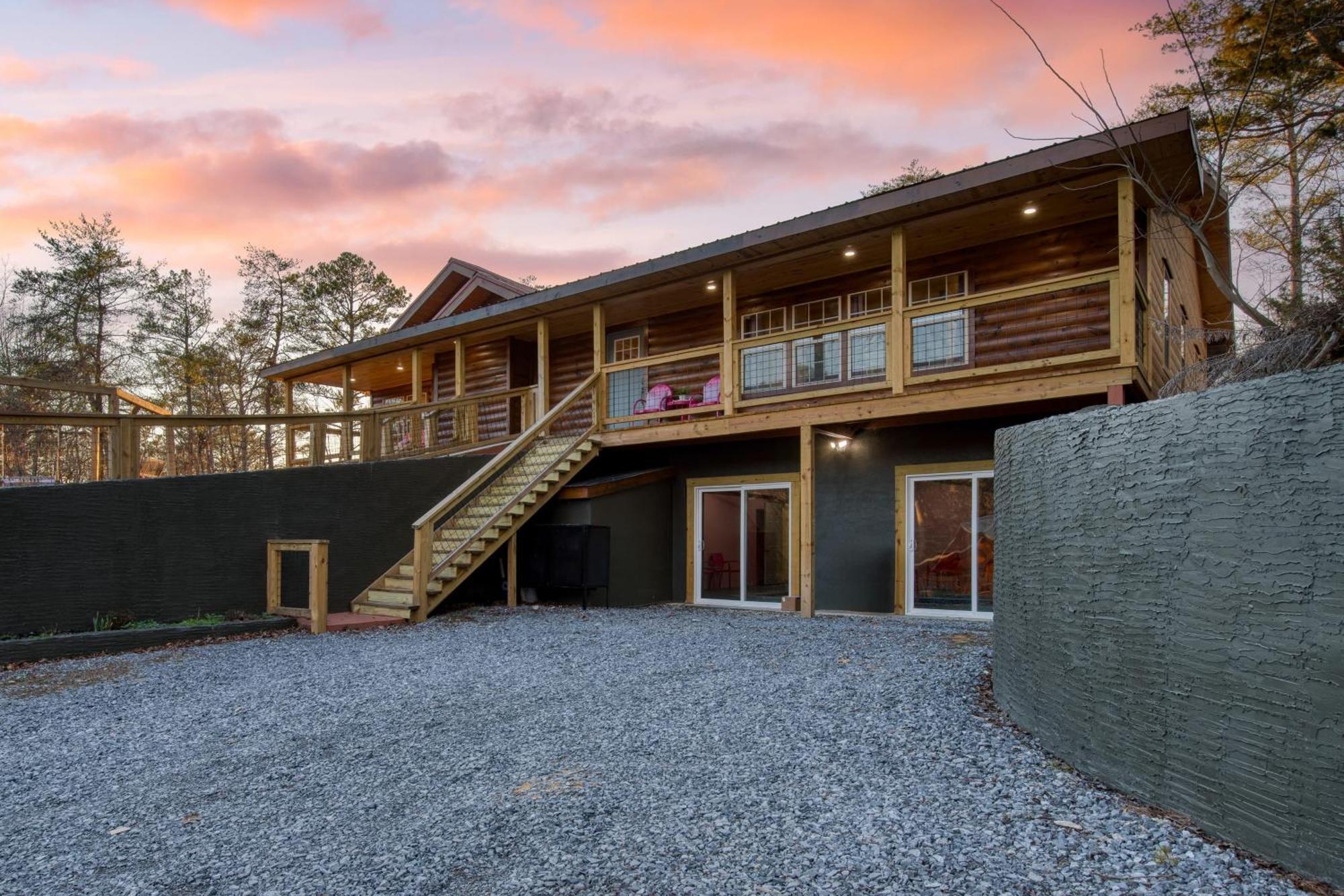 Pink Pines Avantstay Luxury Aesthetic Dream Home Indoor Pool Hot Tub Pigeon Forge Eksteriør billede