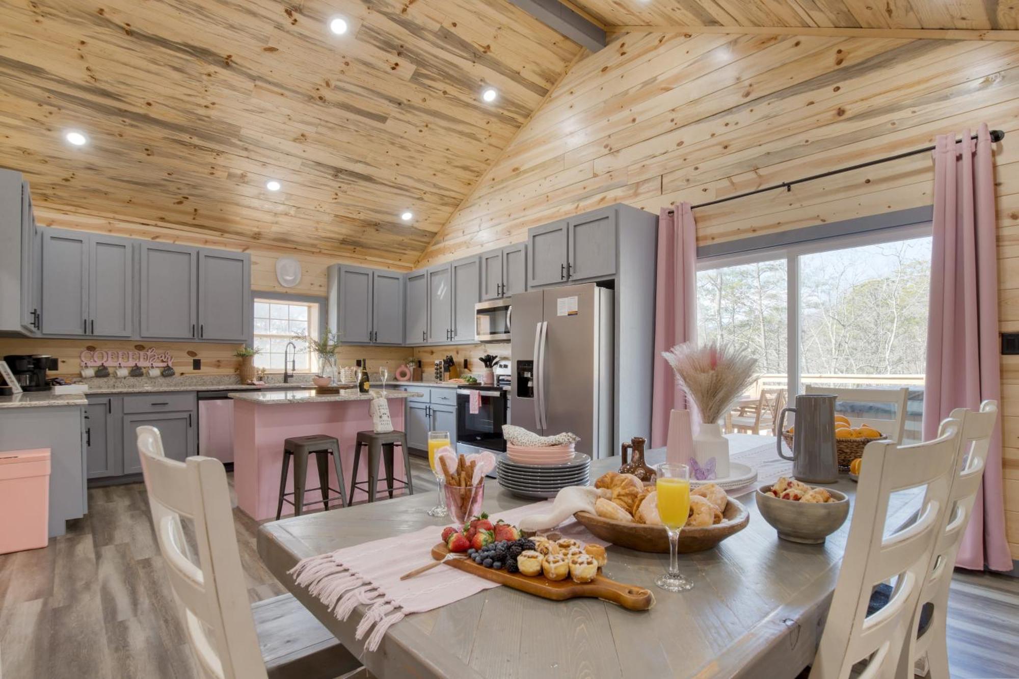 Pink Pines Avantstay Luxury Aesthetic Dream Home Indoor Pool Hot Tub Pigeon Forge Eksteriør billede