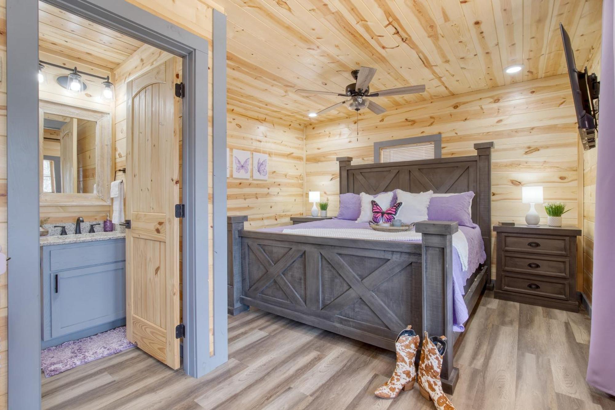 Pink Pines Avantstay Luxury Aesthetic Dream Home Indoor Pool Hot Tub Pigeon Forge Eksteriør billede
