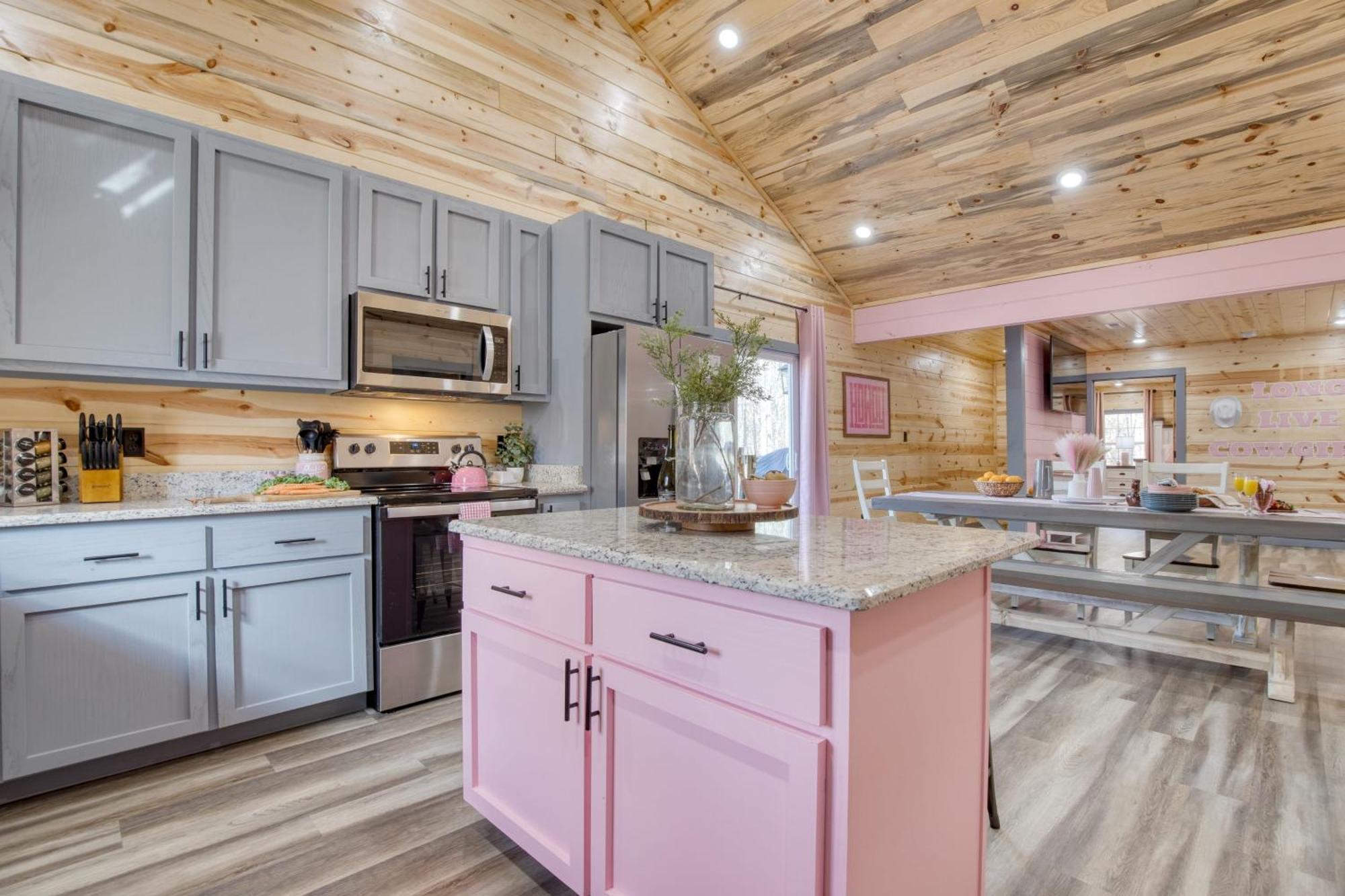 Pink Pines Avantstay Luxury Aesthetic Dream Home Indoor Pool Hot Tub Pigeon Forge Eksteriør billede