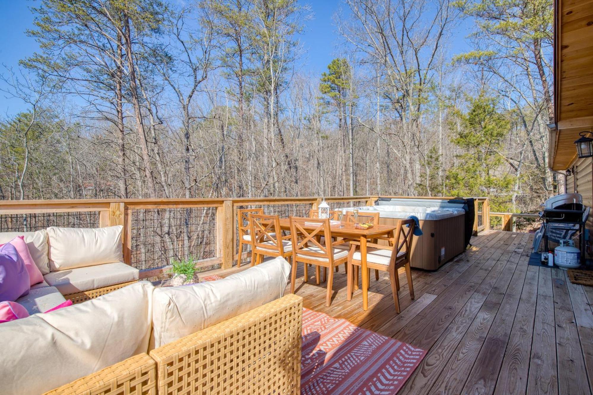 Pink Pines Avantstay Luxury Aesthetic Dream Home Indoor Pool Hot Tub Pigeon Forge Eksteriør billede
